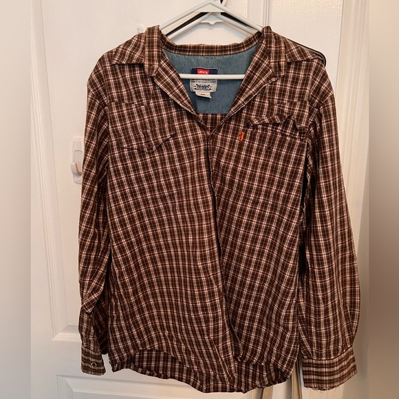 VINTAGE LEVIS Western Shirt - Picture 3 of 5